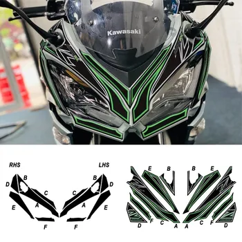 Nové 3D Gél Prednej Kapotáže Nálepky Chránič Číslo Rada Moto Motora Vozidla obtlačky pre Kawasaki z1000sx z 1000sx 2017-2019