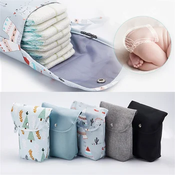 Opakovane použiteľných Plienky Baby Vak Organizátor Prenosné Kočík Mini Plienky Taška na Cestovanie Veľkú Kapacitu Maminku Plienky Skladovanie prepravný Vak