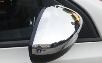 Peugeot 308 2012-2018 vysokokvalitného ABS Chrome Spätné zrkadlo pokrytie Anti-scratch ochranu dekorácie autopríslušenstvo
