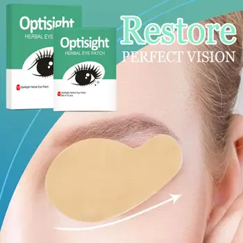 Podporiť Víziu Pohodlné Ochrana Očí Maska Prírodný Produkt, Trezor Najlepšie Oko Patch Pre Namáhanie Očí Zlepšiť Zrak Ľahké-to-use