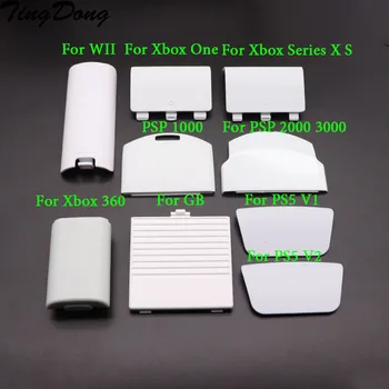 Pre GB GBP PS5 N64 Wii Kryt Batérie Veko Dvere Náhrada Za PSP 1000 2000 3000 Zadné Dvere Prípade Pre Xbox Jednej Série X S Xbox360