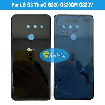 Pre LG G8 ThinQ G820 G820V G820QM G820N G820U Batérie Zadný Kryt Zadné Dvere Bývanie Prípade Zadný Kryt S Odtlačkov prstov