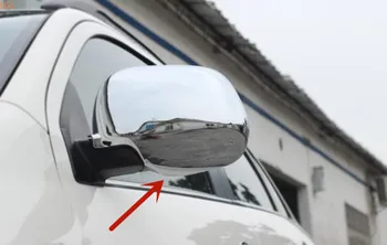 Pre Mitsubishi ASX rokov 2011-2016 vysokokvalitného ABS Chrome spätné zrkadlo dekorácie kryt anti-rub ochranu auto príslušenstvo Q