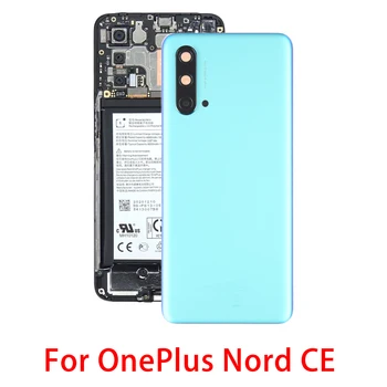 Pre OnePlus Nord CE Originálne Batérie Zadný Kryt s Kryt Objektívu
