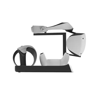 Pre PS VR2 Rukoväť Nabíjacej Základne VR Helmy, Skladovanie Stojan VR2 Multi-Function Nabíjačku Rukoväť Nabíjacej Základni