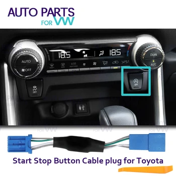 Pre Toyota RAV4 WILDLANDER Auto Štart / Stop Motora Systém Vypnúť Disk Park Kontroly Zariadení Senzor Plug Stop Zrušiť Kábel
