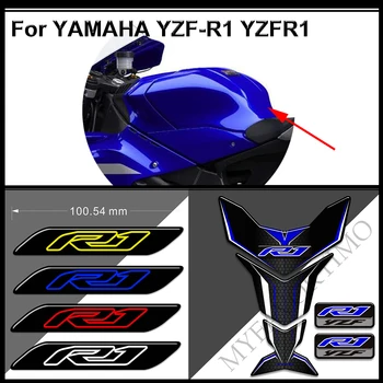 Pre YAMAHA YZF-R1 YZFR1 YZF R1 R 1000 Príslušenstva Motocykel Znak Loga Plyn Koleno Auta Tank Pad Nálepky, Nálepky Protector