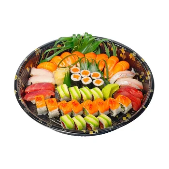 Prispôsobený productCustom luxusné japonské sushi box ovocie, zeleninový šalát potravinársky plastový zásobník