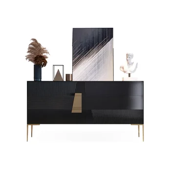 Prispôsobený taliansky ľahké luxusné masívneho dreva verandu skrine, dekoratívne skriňa, malé jednotky, spálne, skrinka na odkladanie vecí