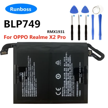 Runboss Pôvodnú Vysokú Kvalitu BLP749 4000mAh Mobilný Telefón Batéria Pre OPPO Realme X2 Pro RMX1931 Náhradné Batérie