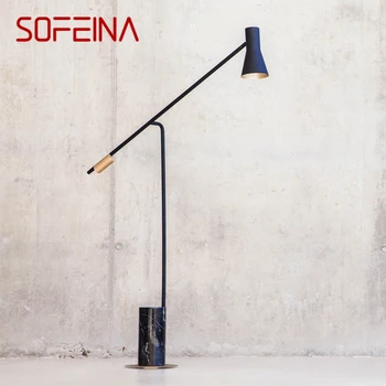 SOFEINA Nordic Moderné Podlahy Lampa Módne Jednoduché Rodiny Iiving Izba Spálňa Tvorivosti LED Dekoratívne Stáleho Svetla