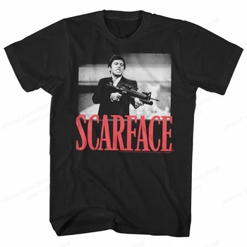Scarface T Shirt Muži Fashion T-shirt Bavlnené Tričko Deti Hip Hop Topy Tee Ženy Tričko Chlapec Tees Tony Montana T-shirt Mužské Oblečenie