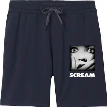 Scream Filmový Plagát Licencovaný Dospelých Mužov Šortky Všetky potlače Čistej bavlny Mužov Šortky