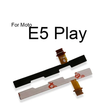 Sila Na Vypnutie Tlačidlo Hlasitosti prepínacie Tlačidlo Flex Kábel Pre Motorola Moto E5 hrať ÍSŤ E5 Plus G6Play E6 Hrať E6 Plus E6S Opravy Dielov