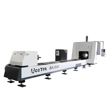 Silný Trubice Laser Cutter 6000w 4kw 6kw 3kw Optický Laser Rúry Rezacie Stroje AKJ60F