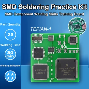 Spájkovanie Postupov SMD Dosky s obvodmi LED Elektronika SMT Komponenty DIY PCB Súpravy Projektu Nástroje na Spájkovanie Základné Zostavy