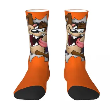 Tasmánsky Diabol Unisex Zimné Ponožky Vetru Šťastný Ponožky Street Štýl Crazy Ponožka