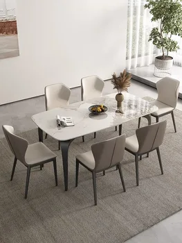Teleskopická rock rada jedálenský stôl, obývacia izba, domácnosť, jednoduché a kruhový jedálenský stôl, jedálenské stoličky zmes
