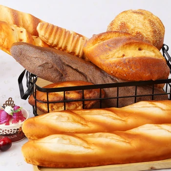 Umelé Falošné Chlieb Ozdoby Francúzska Bageta Tortu Pekárske Remeslo Deti Veľkonočné Dekor Hračka Šišky Simulácia Chlieb Kuchyňa Model