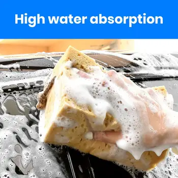 Umývacie Hubky Super Vody Absorpčné Auto Honeycomb Umyť Špongiou pre Mäkké Auto Voskovanie Premium Coral Príslušenstvo Vozidla Porézne