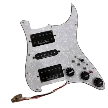 Upgrade Prewired HSH Pickguard pre RG2550Z Elektrické Gitary, Snímače 1 Sada Snímače Alnico Gitarové Časti