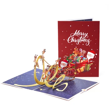 Veselé Vianočné Pohľadnice, Ručne Vyrábané Vianočné Darčeky Pohľadnica Obálky Snehuliak Elk Xmas Party Nový Rok Vďakyvzdania Dary