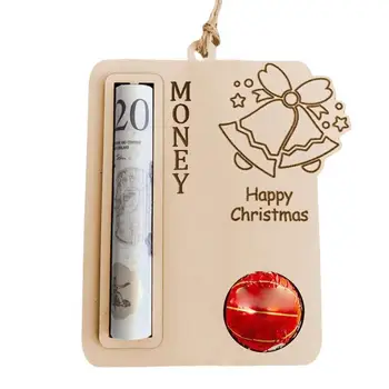 Vianočné Peniaze V Hotovosti Darček Ornament Peniaze Držiteľ Tvorivé Vianočné Cashes Držiteľ Požehnanie Môže Byť Napísané Na Zadnej Strane