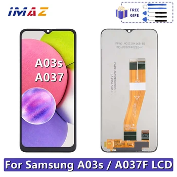 Vysoko Kvalitný Displej Pre Samsung Galaxy A03s LCD A037F A037M A037FD A03S displej Dotykový Displej Digitalizátorom. Pre Samsung LCD A03s