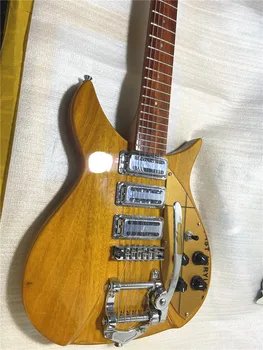 Vysoká kvalita 325-6 string mahagón elektrická gitara napríklad vibrato Most Rosewood hmatníkom doprava Zadarmo
