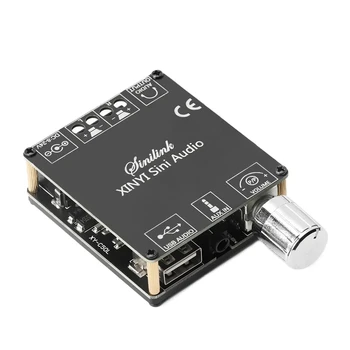 XY-C50L 3,5 MM USB APP MINI Bluetooth 5.0 50w+50w Bezdrôtové Audio Digitálny zosilňovač Stereo rada Bluetooth Amp Amplificador