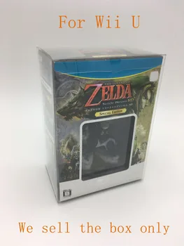 ZUIDID Vysokej kvality Jasné, transparentné okno Pre Wii U pre Legend of Zelda: Twilight Princess Amiibo úložný box zberného boxu