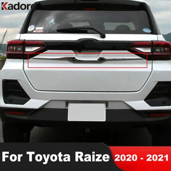 Zadné Veko Kufra Kryt Výbava Pre Toyota Raize 2020 2021 Chrome Auto Zadných Dverí Chvost Dvere Liatie Obloha Pásy Vonkajšie Príslušenstvo