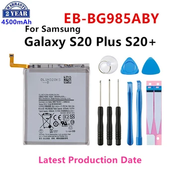 Zbrusu Novej EB-BG985ABY 4500mAh Náhradné Batérie Pre Samsung Galaxy S20 Plus S20Plus S20+ Mobilného telefónu, Batérie +Nástroje
