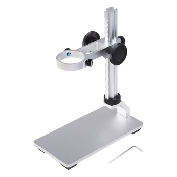 Zliatina hliníka Mikroskopom Postaviť Prenosné Hore a Dole Nastaviteľné Digitálne USB Elektronický Mikroskop Držiak na Stojan