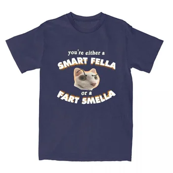 Zábavné Tričká Ste Smart Fella Alebo Prd Smella Tee Tričko Novinka, 100% Bavlna tričko Oblečenie Letné Muži Ženy Veľkosti pluse