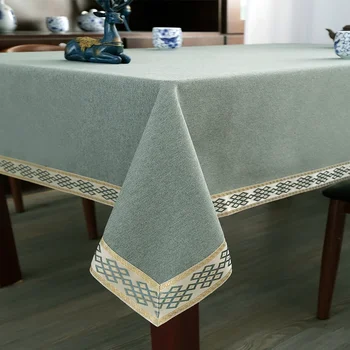 prostokątny stolik robiť herbaty obrusKwadratowy obrus tkanina sztuka sala konferencyjna obrus w stylu