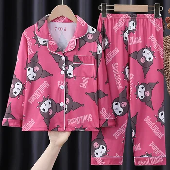 Červená Zverokruhu Rok Dievčinu Domov Oblečenie pre Staršie Deti Pajama Deti Pyžamá Sleepwear Oblečenie detské Oblečenie Matka