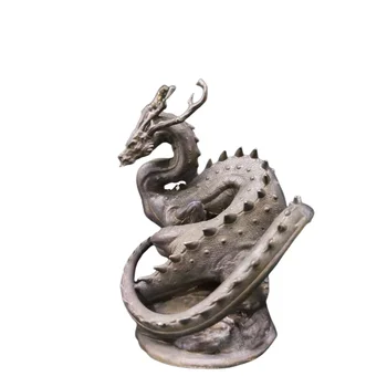 Čistý Bronz Výroba Oceľových Dragon Silné a Dominantné Okrasné Socha