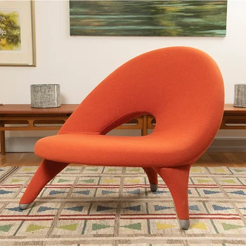 Škandinávskych dizajnérov moderný minimalistický a kreatívne laminát umenie voľný čas stoličky, internet slávny nepravidelný tri legged slimák