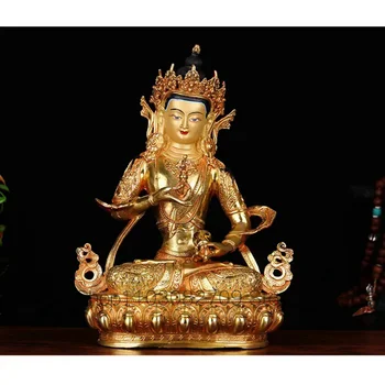 Špeciálna Ponuka 33 CM veľké DOMÁCE rodinné účinným Talizman Budhizmus Gilding pozlátené Vajrasattva mahasattva sochu Budhu